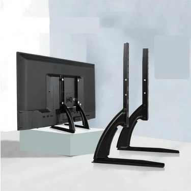 Hpytech Ayarlanabilir Metal Tv Ayağı Standı 37"-75" Uyumlu  50 KG Taşıma  (Vesa 100x100 – 800x600