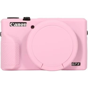 Canon Powershot G7 x Mark Iıı Uyumlu Silikon Koruyucu Kılıf,yumuşak, Darbeye
