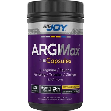 Bigjoy Sports Argimax Taurine Zma ginseng Trİbulus Cinko Fiyatı
