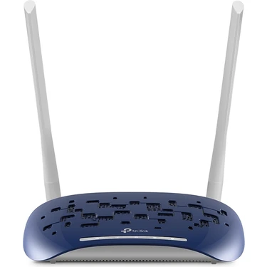 TP-Link TD-W9960 | WiFi 4 VDSL/ADSL Modem Router | 2 Harici Anten | 300 Mbps | 4 Ethernet Portu |