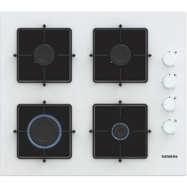 Siemens EO6C2PP30L Ocak Ankastre Gazlı Sert Cam