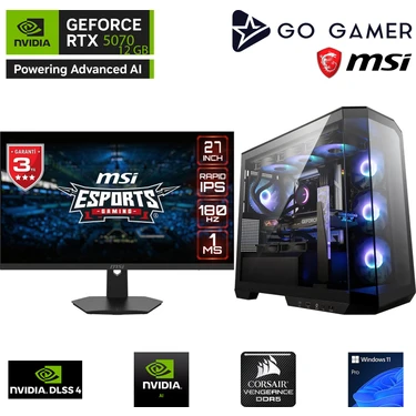 Go Gamer GA1521DP AMD Ryzen 9 7900X / 64GB DDR5 6000Mhz / Fiyatı