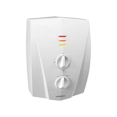 Veito V1200 Ani Su Isıtıcı 7.25 kW Hızlı Isıtma Kapasitesi Duş Setli Elektrikli