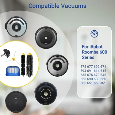 Glimmerven Irobot Roomba 600 Serisi 692 675 677 671 694 614 Fiyatı
