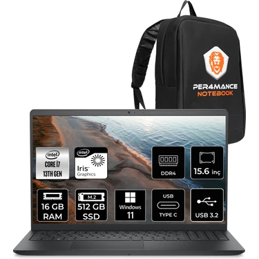 Dell Inspiron 15 3530 i7 1355U Notebook 16GB RAM 512GB SSD Fiyatı
