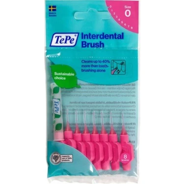Tepe Diş Ara Yüz Fırçası Pembe 0.4