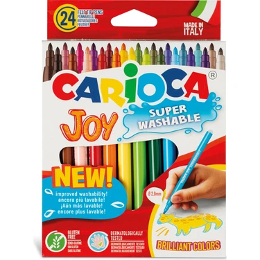 Carioca Joy Keçeli Boya Kalemi Yıkanabilir