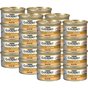 GOURMET GOLD HINDI ETLI KIYILMIS-85 GR x 24