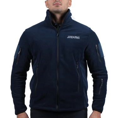 Jandarma Asayiş Polar Ceket, Reflektörlü Polar