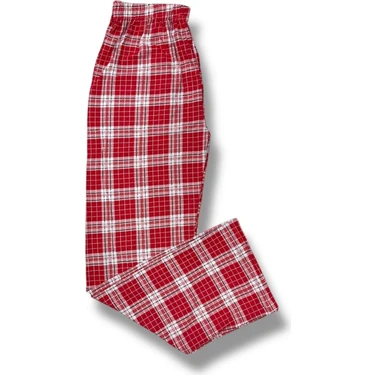 Desenli Penye Kadın Pijama