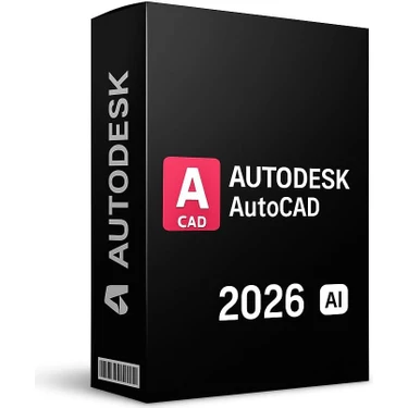 Autodesk Autocad 2026  -1 Pc - 3 Yıl Full Sürüm (Yapay Zeka