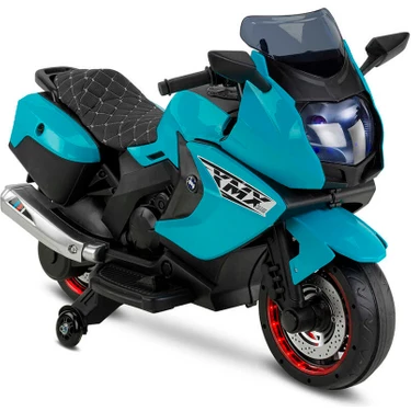 Babyhope 438A (XMX-316) 12V Akülü Motor Turkuaz Renkli 7 Ah Kapasiteli Eğlenceli