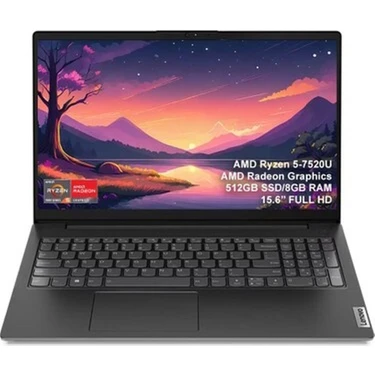Lenovo V15 G4 Amn 82YU0124TX Amd Ryzen 5 7520U 8gb 512GB SSD Freedos