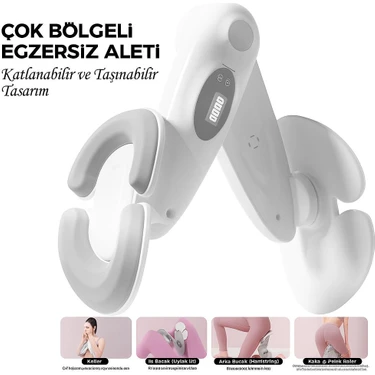 Relaxus İç Bacak Egzersiz Aleti Thigh Master Kegel Cihazı Pelvik Taban Kas Aleti Kalça ve Kol