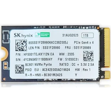 Skhynıx HFS001TEJ4X112N M.2 1tb Pcıe + Nvme SSD Disk (22X42MM)