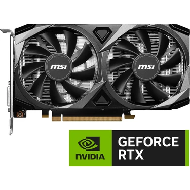 Msı 8gb Geforce Rtx 3050 Ventus 2x Xs 8g Oc Gddr6 128BIT Fiyatı