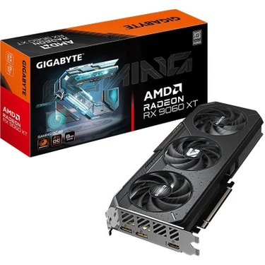 Gıgabyte Radeon Rx 9060 Xt Gamıng Oc 8gb Gddr6 128BIT Amd Ekran
