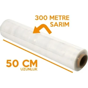 Tuhapack Palet Streç Film 23 Micron 300 Metre (1