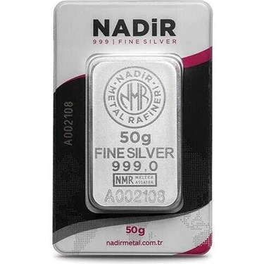 AgaKulche 50 gr 999.0 24 Ayar  Külçe