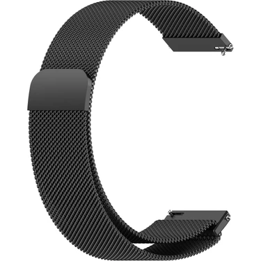 Samsung Galaxy Watch 4/5/6/7/fe/40/40/44 Classic 42/43/46/47MM Uyumlu 20MM Metal Hasır Mıknatıslı
