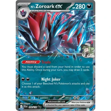 Pokemon Tcg N's Zoroark Ex 98/159 Double Rare Oyun Kartı Fiyatı