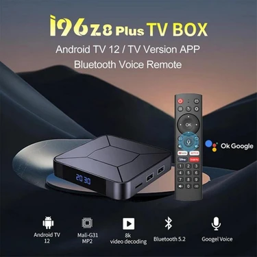 Castu I96 Z8 Plus 4K Android Tv 2gb RAM-16GB Hafıza Fiyatı