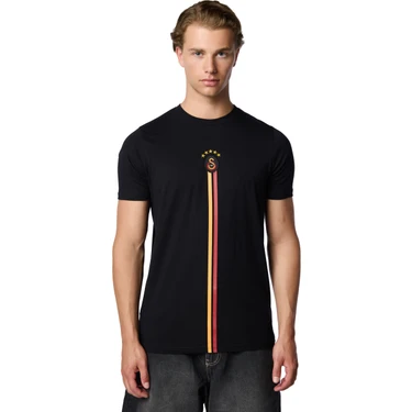 Gs Store Galatasaray 5 Yıldız Detaylı T-Shirt