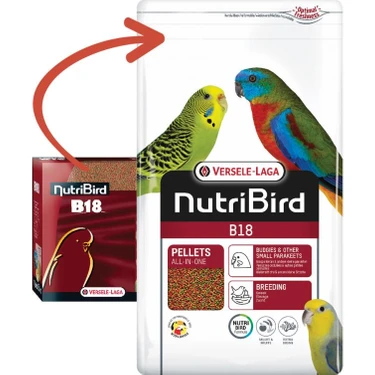 Versele-Laga Versele Laga Nutrıbırd B18 Muhabbet Pelet Yem