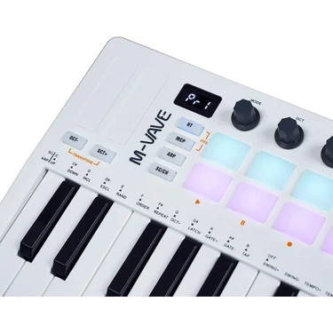 Diyez Müzik M-Vave Smk 25 Mkıı – Wireless Bt Midi Keyboard Fiyatı