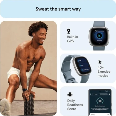 Fitbit Versa 4 Fitness Akıllı Saat, Gps, 7/24 Kalp Atış Fiyatı