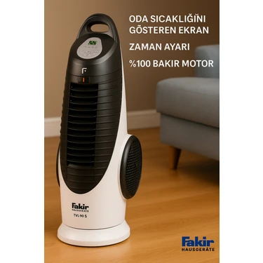 Fakir %100 Bakır Motorlu, Uzaktan Kumandalı Sessiz Vantilatör + Lavanta Uçucu Yağı % 100 Saf 2li