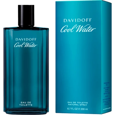 Davidoff Cool Water EDT 200 ml Erkek Parfüm Turunçgil Koku ile Ferahlatıcı