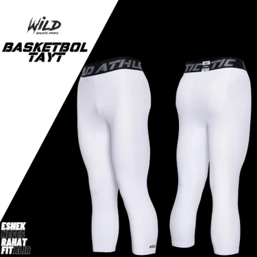Wild Athletic Sports Basketbol Beyaz 3/4 Spor