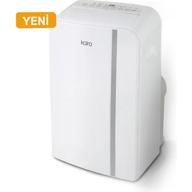 Kaira DPCY35BK 12000 BTU Beyaz Mobil Klima Taşınabilir Tasarım ve Soğutma Özelliği