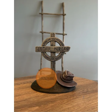 Turuncuhane Red Dead Redemption 2 Arthur Morgan Mezarı 17 cm Figür Playstation 5 İçin Hediyelik