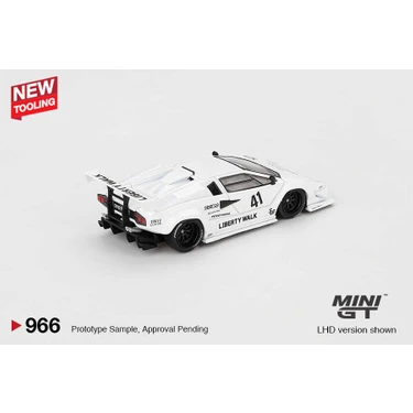 Mini Gt 1/64 966 Lamborghini Countach Lb-Works White 2024 Fiyatı
