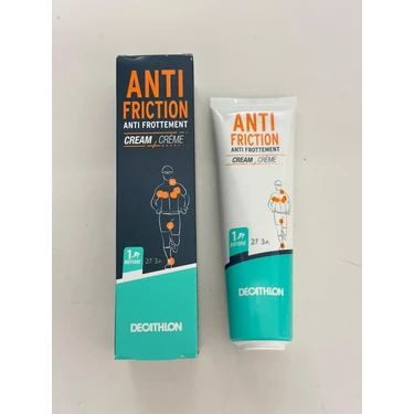 Decathlon Sürtünme Önleyici Krem 100 ml Tüm Cilt Tipleri için Suya Dayanıklı ve Tahrişi