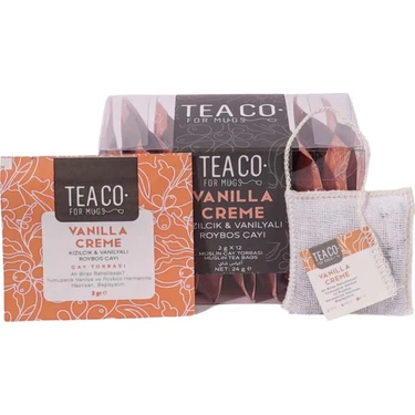Tea Co - Vanilla Creme - Kızılcık Ve Vanilyalı Roybos