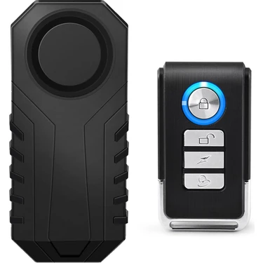 Ht-53 Motosiklet Bisiklet Alarmı Uzaktan Kumandalı 113DB Su Geçirmez Kablosuz Hırszlık Koruması