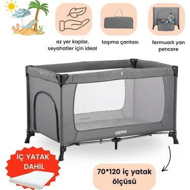 Ozmo Aura Oyun Parkı 70x120 Cm +