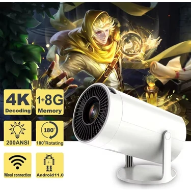 Digi Monster AMX100 Android 11 Mini Projektör | Wifi & Fiyatı