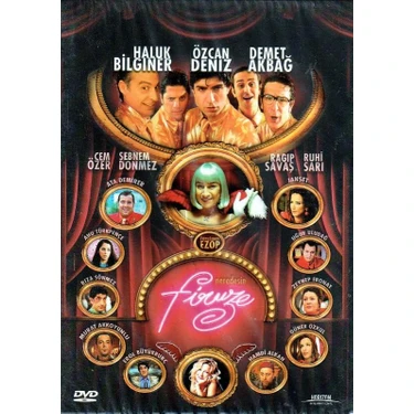 Neredesin Firuze ( Karton Ceketli ) DVD Fiyatı - Taksit Seçenekleri