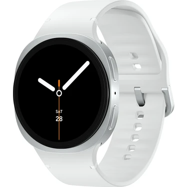 Samsung Galaxy Watch8 Large Gümüş Modeli ile Adımsayar ve Kalp Ritmi Ölçme Özellikleri