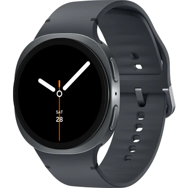 Samsung Galaxy Watch8 Large Koyu Gri SM-L330NDAATUR Akıllı Saat GPS Kalp Ritmi Ölçme