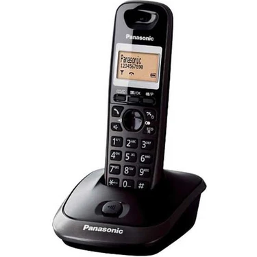 Panasonic Siyah Telsiz Dect Telefon 50 Rehber Handsfree