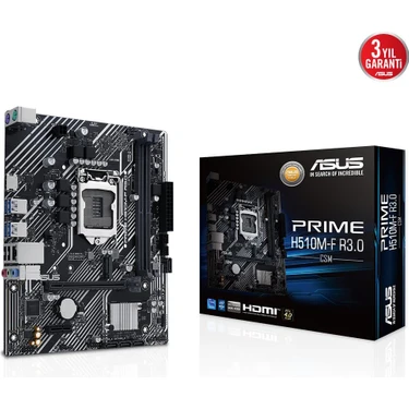 ASUS PRIME H510M-F R3.0-CSM INTEL H470 LGA1200 HDMI VGA