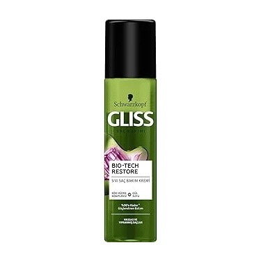 Gliss Bio-Tech Restore - Sıvı Saç Bakım Kremi 200