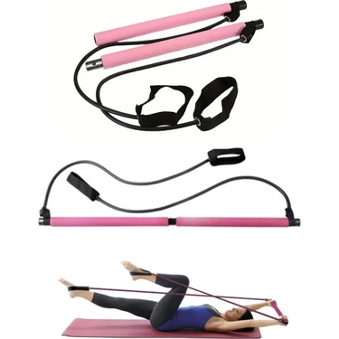 Squat Pilates Jimnastik Egzersiz Çubuğu Portable Studio Squat