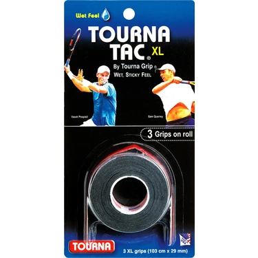 Tourna Tac Tenis Grip 3'lü Paket (Yapışkan