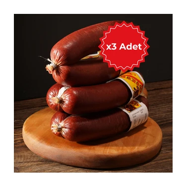 Coşkun Çatal Sucuk (300 Gr) 3'lü Paket 900